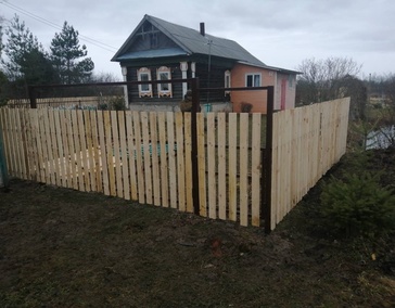 Деревянные заборы