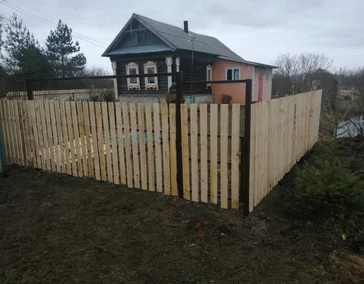 Деревянные заборы